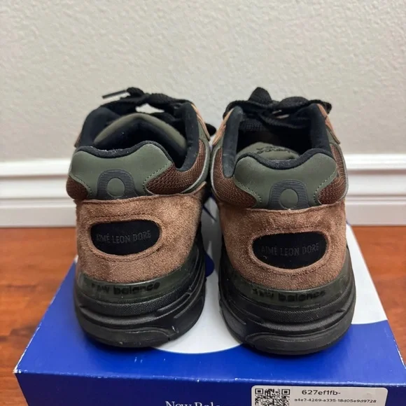 New Balance 993 Aime Leon Dore Brown Beef Broccoli Size 10.5